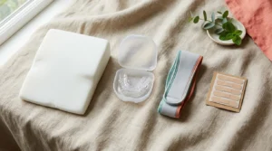 Klemmbrett mit Prüfliste und Stift als Symbol für einen Produkttest